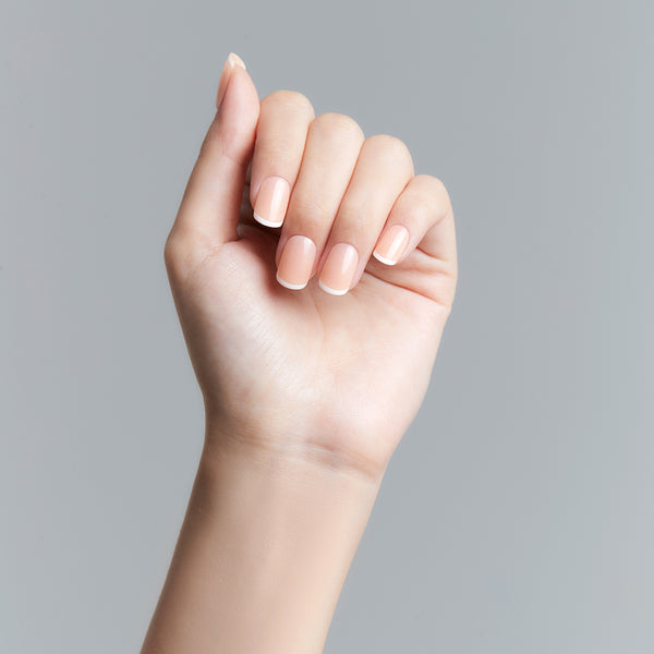 [FRENCH] MAGIC PRESS NAIL - WHITE THIN FRENCH