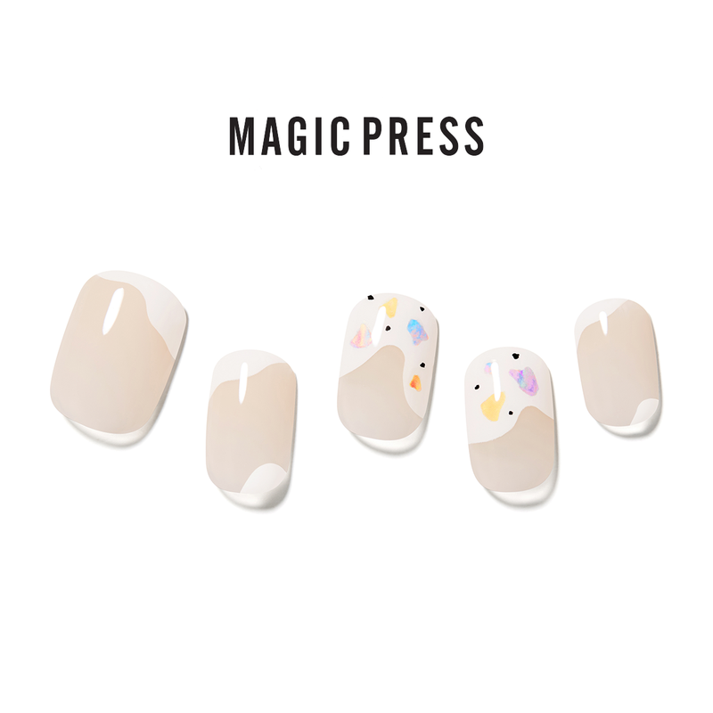 [HEART PUNCHING] MAGIC PRESS NAIL - CANDY ICE CREAM