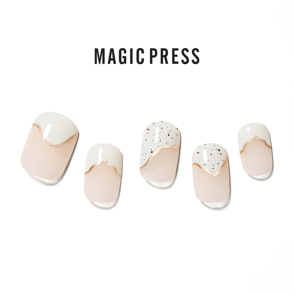 [SWEET BLOOM] MAGIC PRESS NAIL - FINE SAND