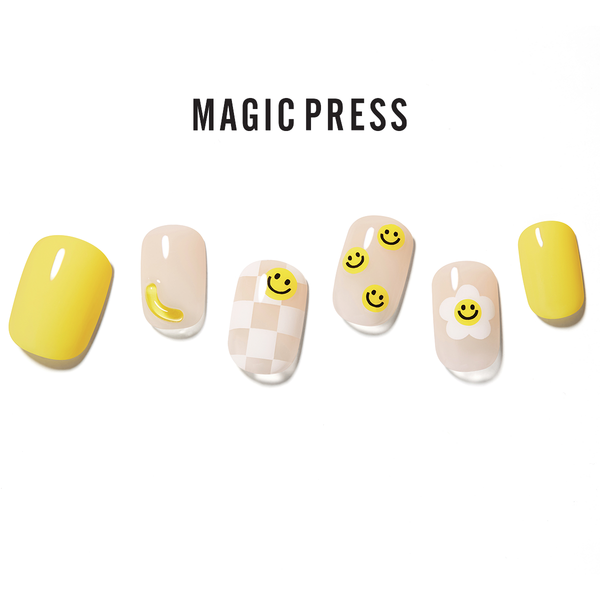 [HEART PUNCHING] MAGIC PRESS NAIL - SMILE FLY