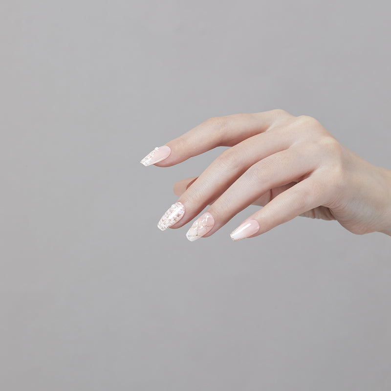 [PURE TWEED] MAGIC PRESS NAIL - TWEED QUILTING