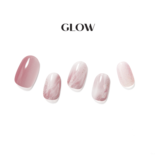 [MAUVE LOVE] GLOW GEL NAIL – MELTING PINK