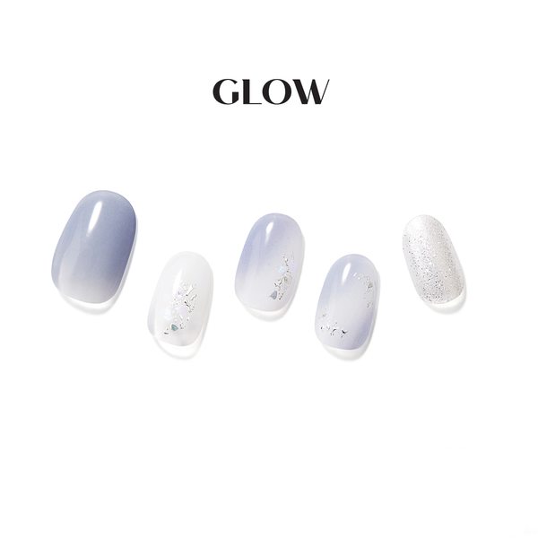 [SHINY BLUE] GLOW GEL NAIL – MELLOW BLUE