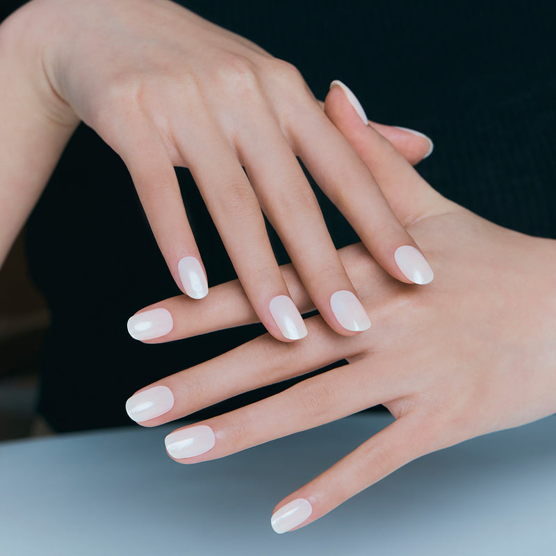 [FOG MARBLE] GLAZE GEL NAIL – MYSTIC SNOW