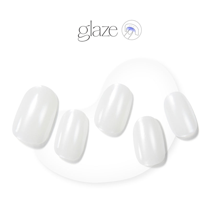 [FOG MARBLE] GLAZE GEL NAIL – MYSTIC SNOW