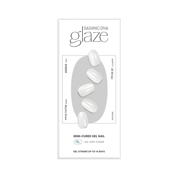[FOG MARBLE] GLAZE GEL NAIL – MYSTIC SNOW