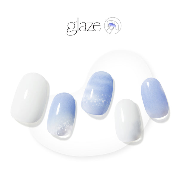 [HAPPINESS] GLAZE GEL NAIL – SKY MARBLE