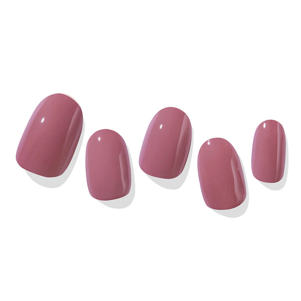 [FULL COLOUR] GLAZE GEL NAIL - MAUVE ROSE
