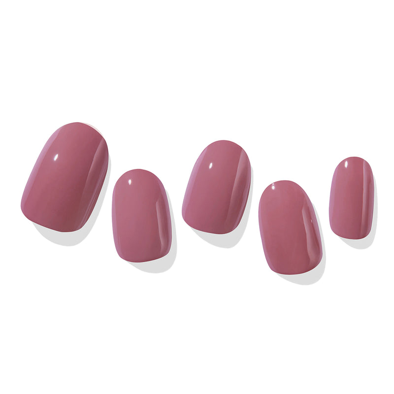 [FULL COLOUR] GLAZE GEL NAIL - MAUVE ROSE