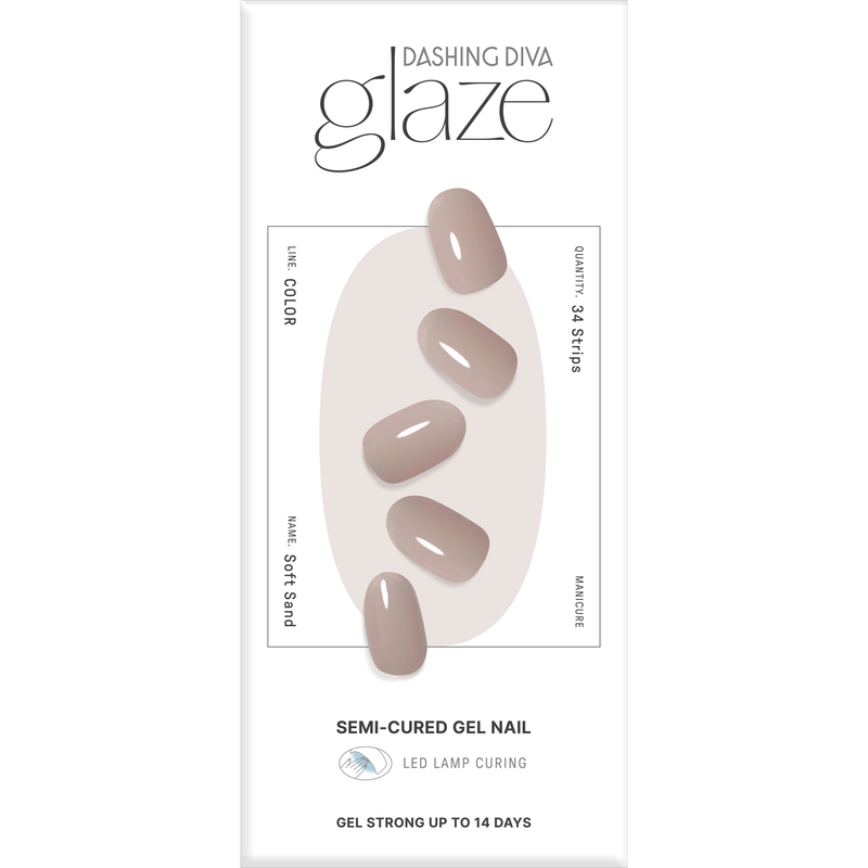 [SOFT COLOUR] GLAZE GEL NAIL – SOFT SAND