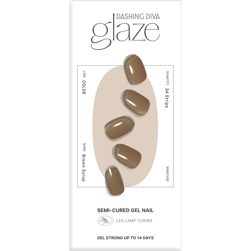 [SYRUP COLOUR] GLAZE GEL NAIL – BROWN SYRUP