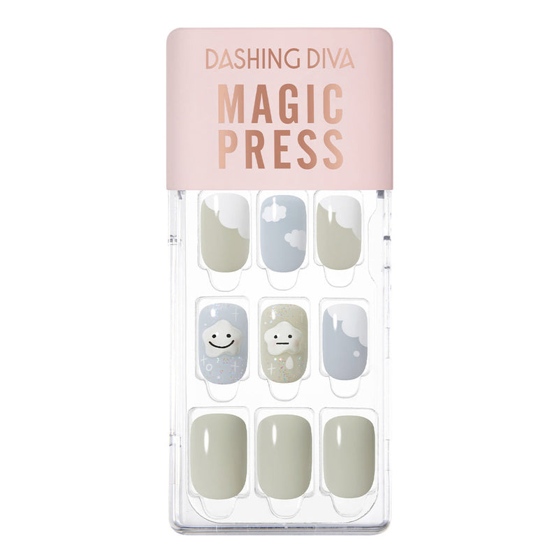 [CLOUDY BEAR] MAGIC PRESS NAIL - CUMULUS