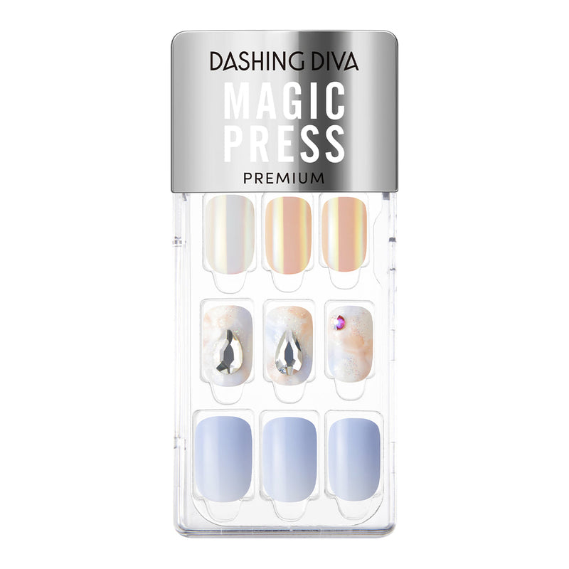[PASTEL PARADISE] MAGIC PRESS NAIL - SHIMMERING TEAR DROP