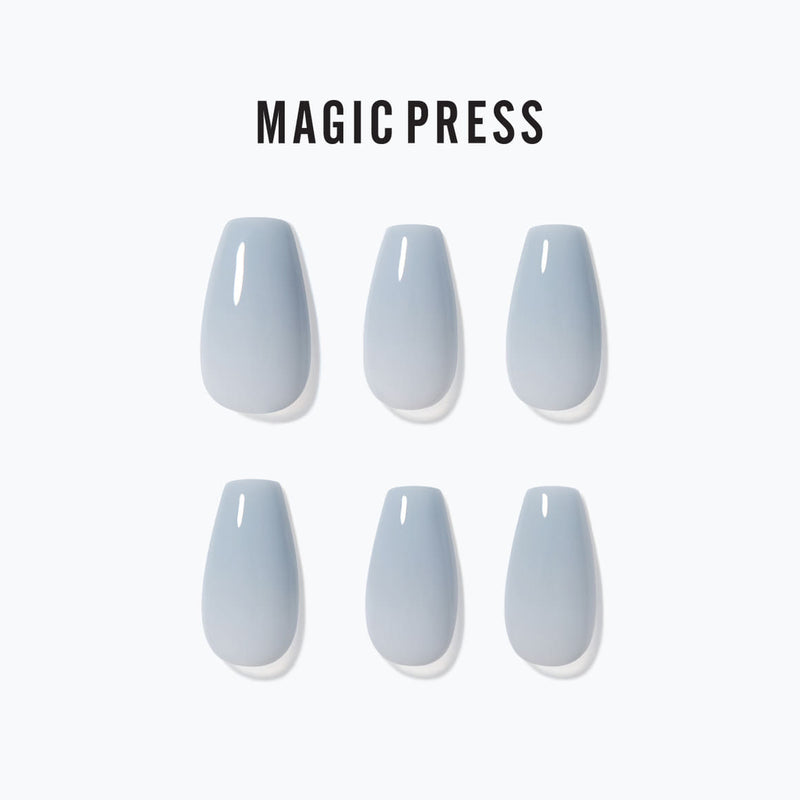 [COLOUR SERIES] MAGIC PRESS NAIL - BLUE GREY