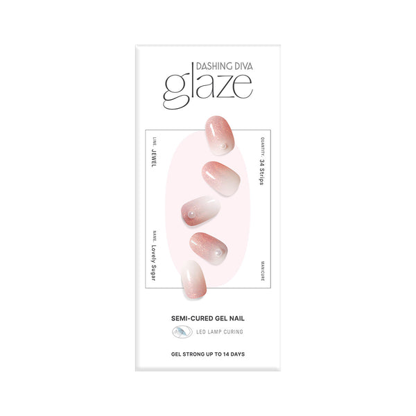 [SPARKLING WINE] GLAZE GEL NAIL – LOVELY SUGAR