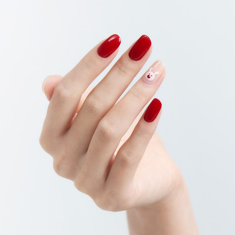 [HOLIDAY MOOD] GLAZE GEL NAIL – HAPPY RUDOLPH