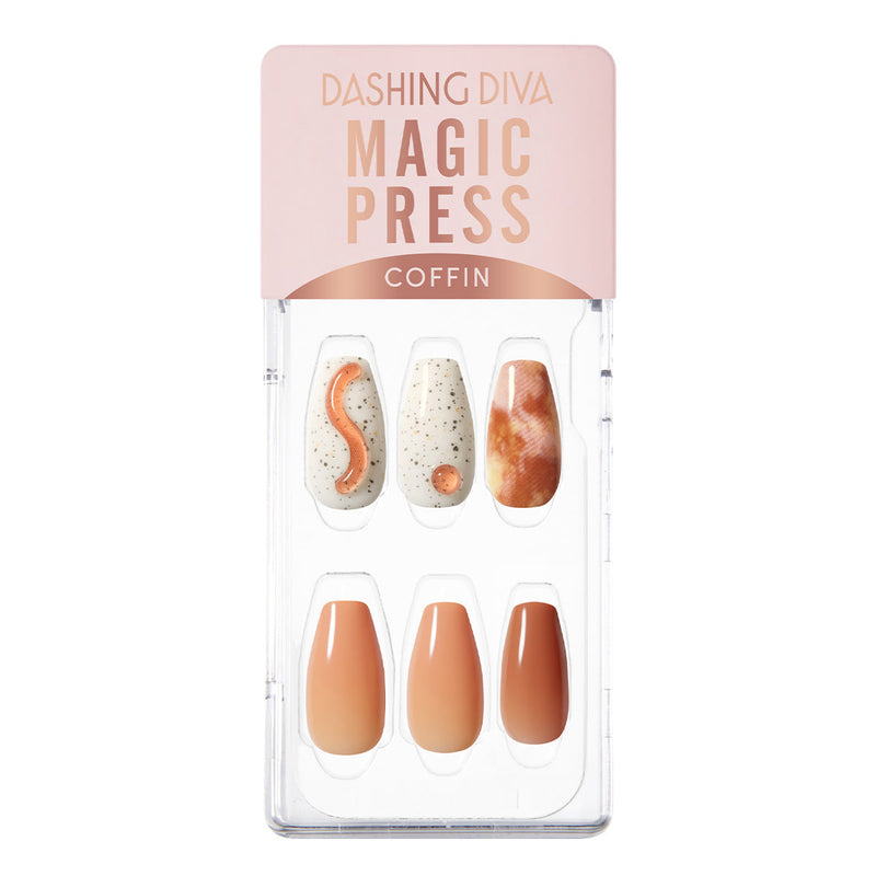 [FANFARE] MAGIC PRESS NAIL - MAPLE SYRUP