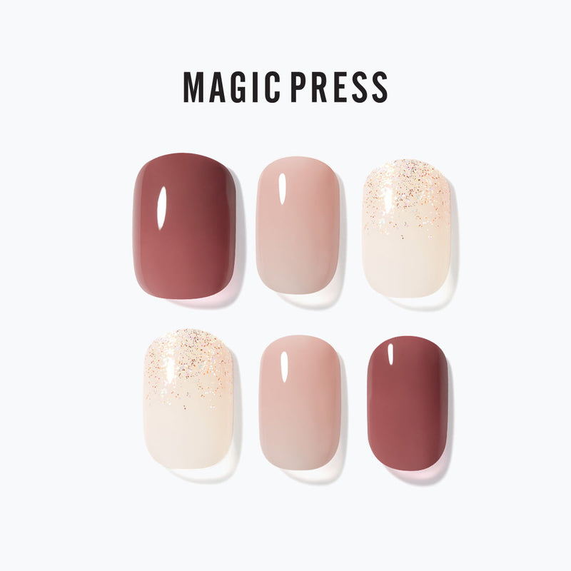 [MULBERRY] MAGIC PRESS NAIL - MULBERRY