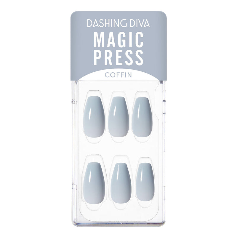 [COLOUR SERIES] MAGIC PRESS NAIL - BLUE GREY