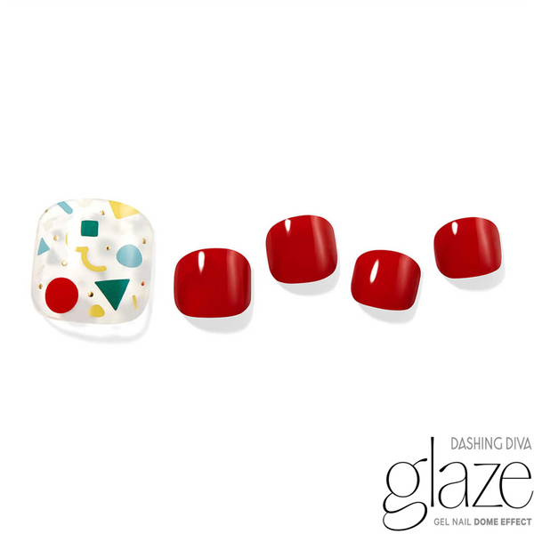 [GARDEN PICNIC] GLAZE GEL PEDI – LET'S PARTY