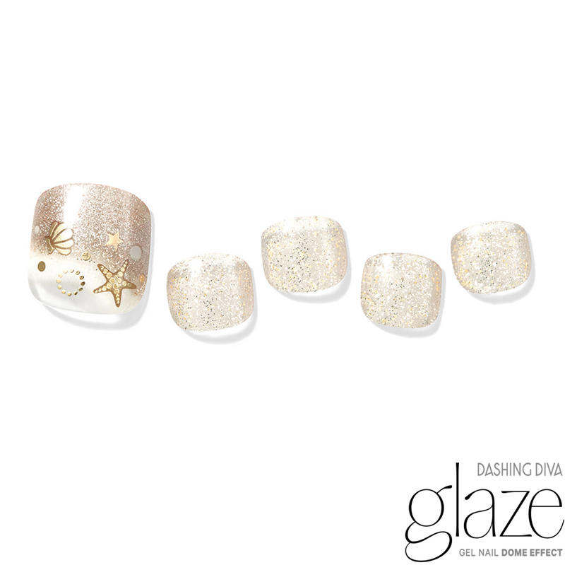 [SUMMER BEACH] GLAZE GEL  PEDI – GOLDEN SAND