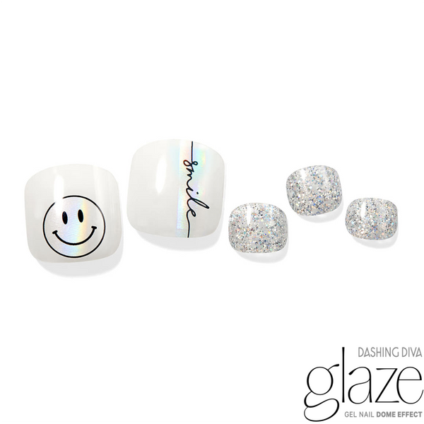 [PEARL & GLITTER PEDI] GLAZE GEL  PEDI – PURE SMILE