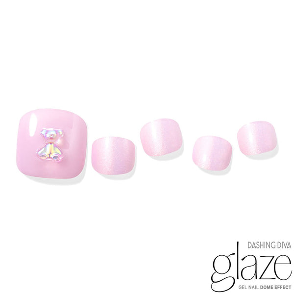 [CANDY BEAR] GLAZE GEL  PEDI – LILAC BEAR