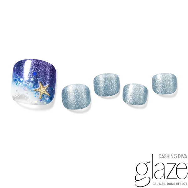 [SUMMER BEACH] GLAZE GEL PEDI – FREEDIVING