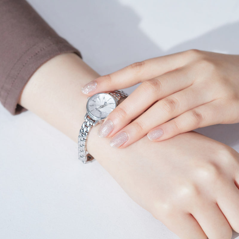[SMOOTH SMOOTHIES] GLAZE GEL NAIL – SILVER CRYSTAL