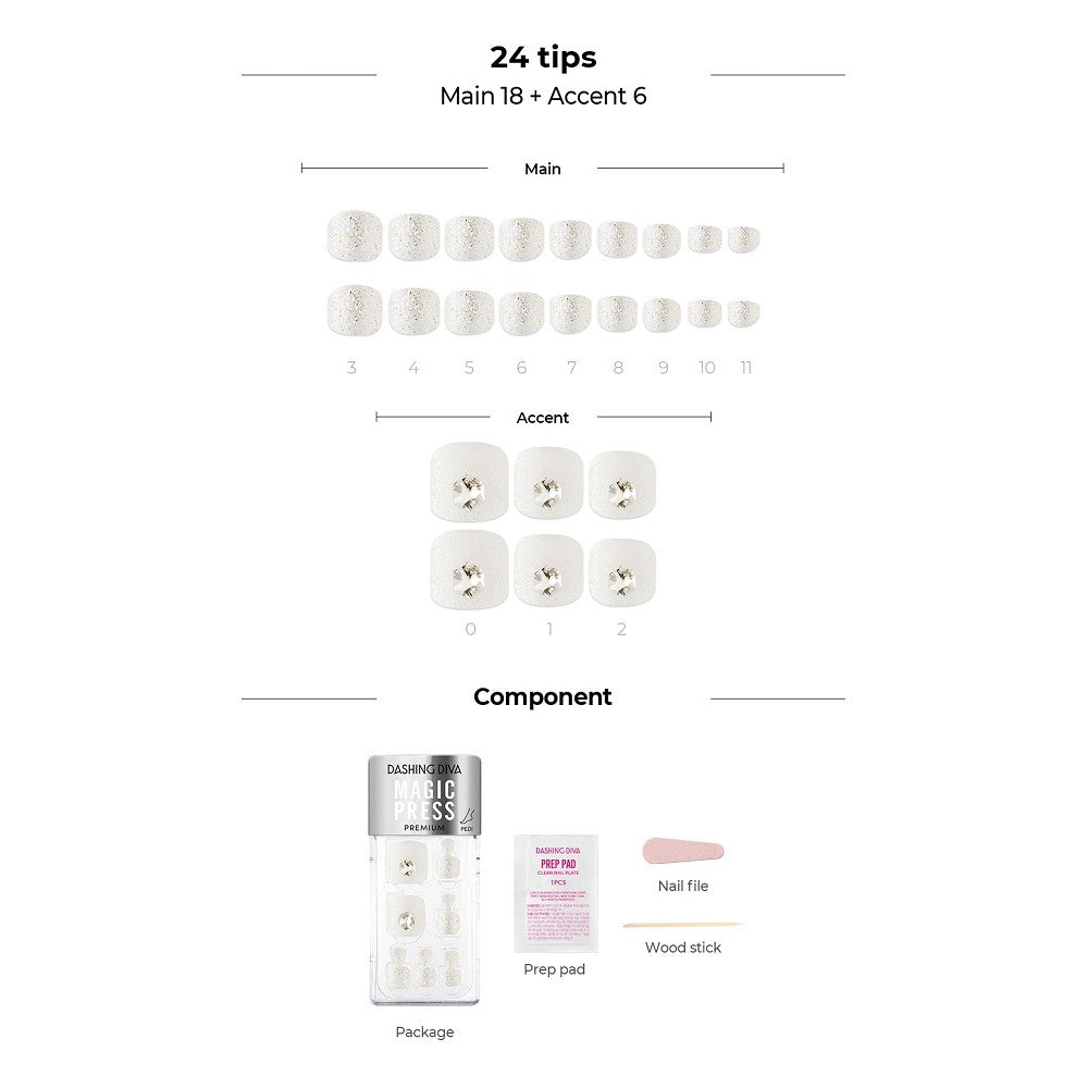 [PREMIUM COLLECTION] MAGIC PRESS PEDI - CELEBRITY