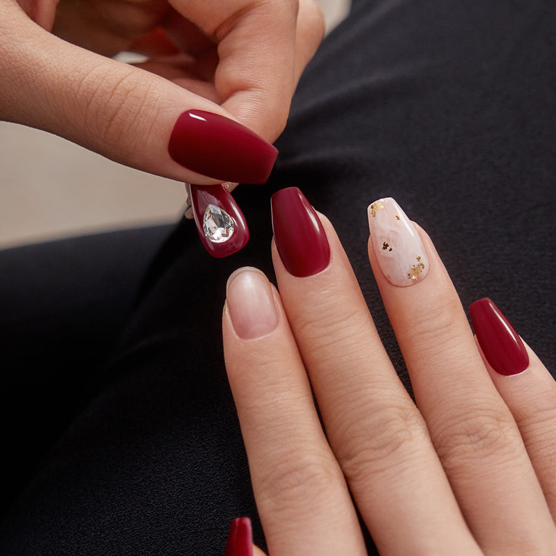 [CHIC COFFIN] MAGIC PRESS NAIL - DARING RED