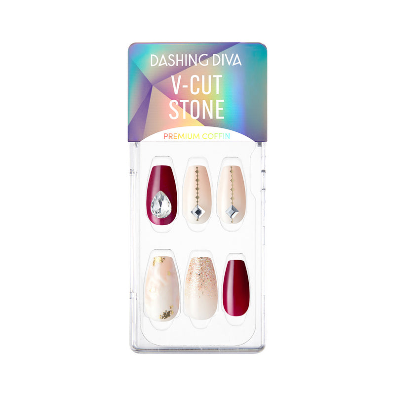 [CHIC COFFIN] MAGIC PRESS NAIL - DARING RED