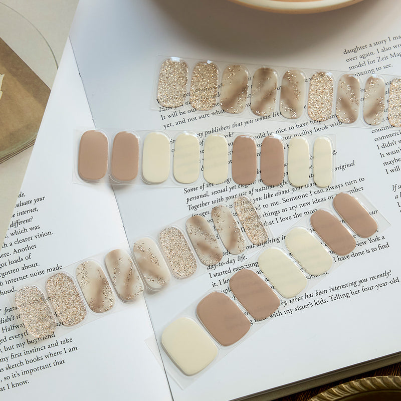 [RAINBOW DROPS] GLAZE GEL NAIL – FOG BEIGE