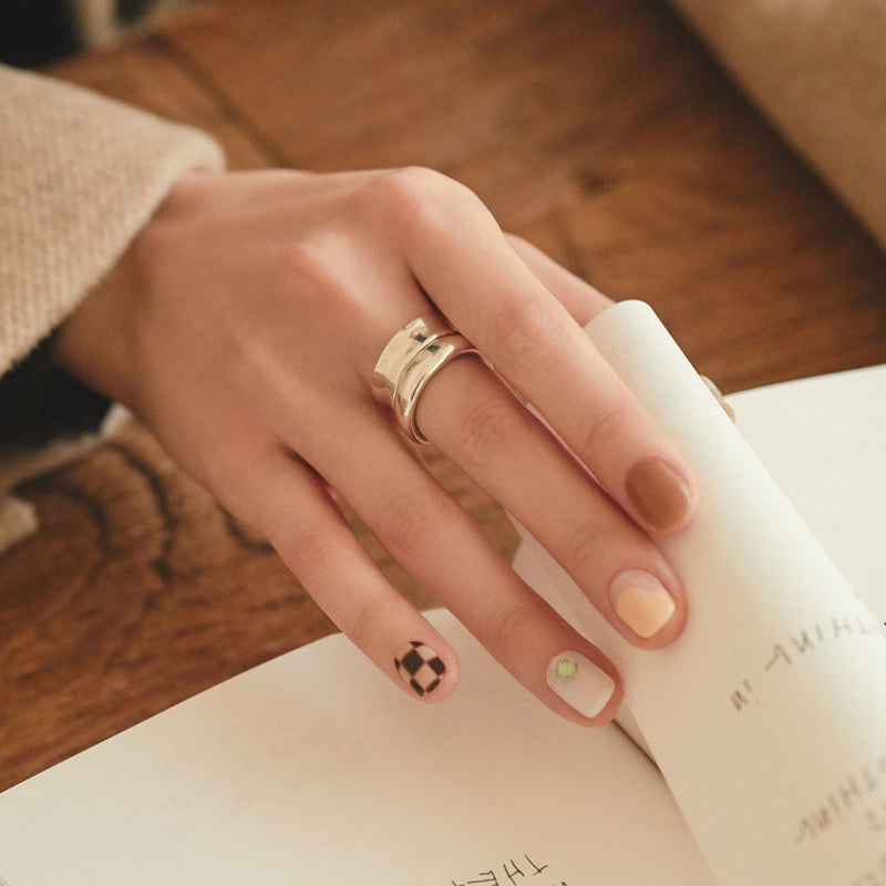 [RAINBOW DROPS] GLAZE GEL NAIL – CHECKMATE