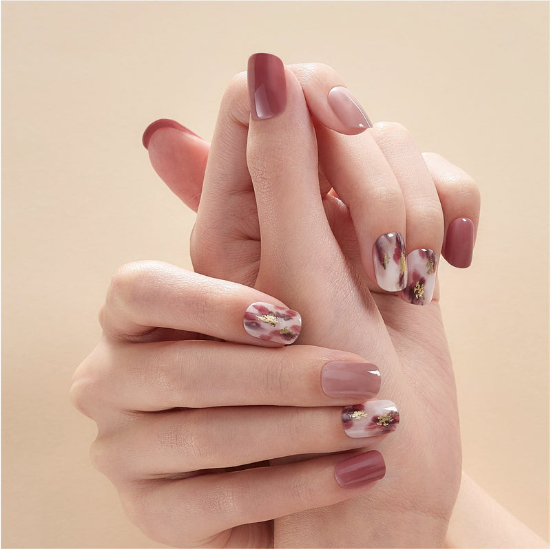 [SOFT TOUCH] MAGIC PRESS NAIL - BURGUNDY TOUCH