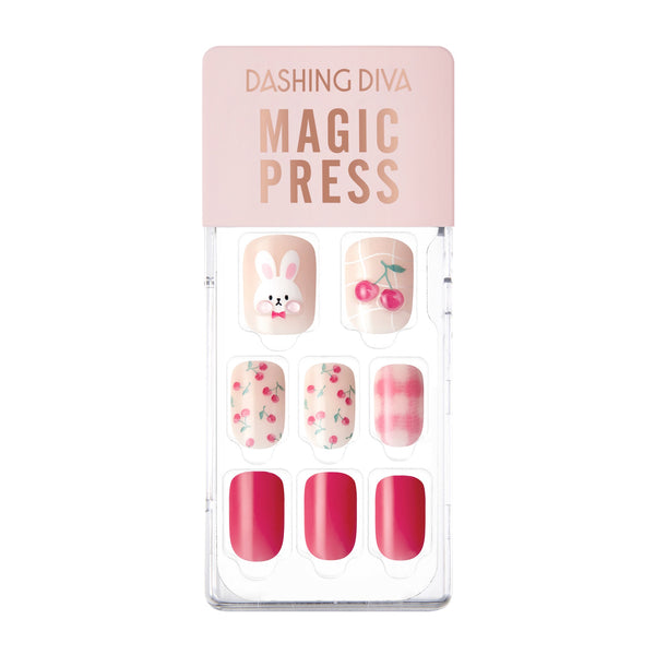 [YEAR OF THE RABBIT] MAGIC PRESS NAIL - CHERRY NAIL