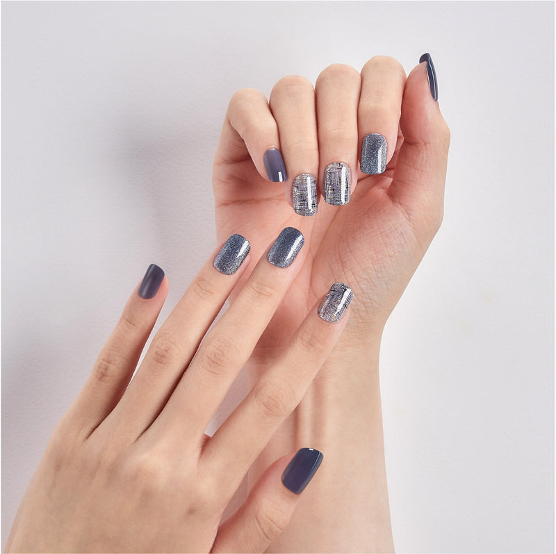 [TWEED & TERRAZZO] MAGIC PRESS NAIL - STARLIGHT TWEED