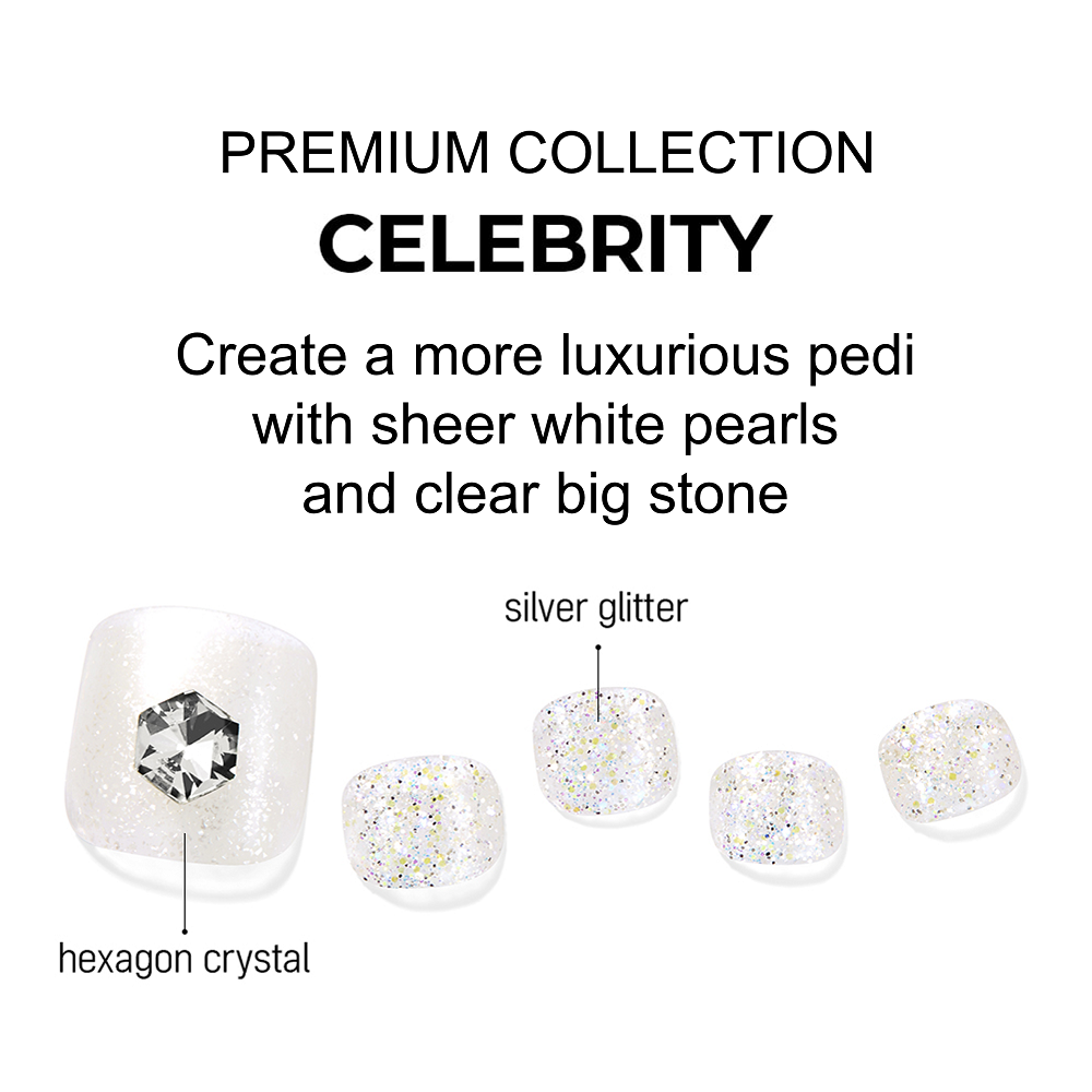 [PREMIUM COLLECTION] MAGIC PRESS PEDI - CELEBRITY