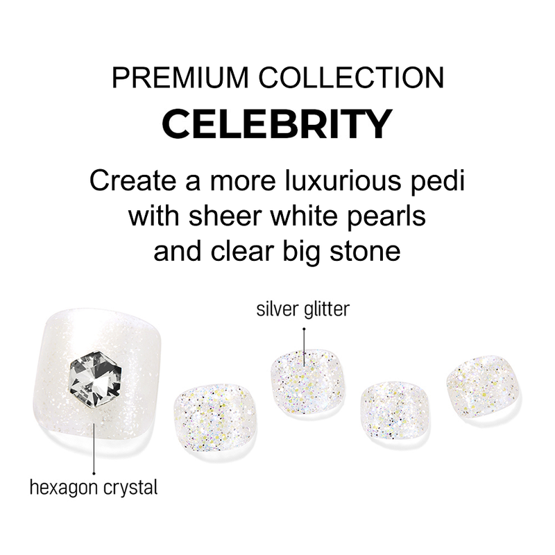 [PREMIUM COLLECTION] MAGIC PRESS PEDI - CELEBRITY