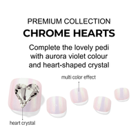 [PREMIUM COLLECTION] MAGIC PRESS PEDI - CHROME HEARTS