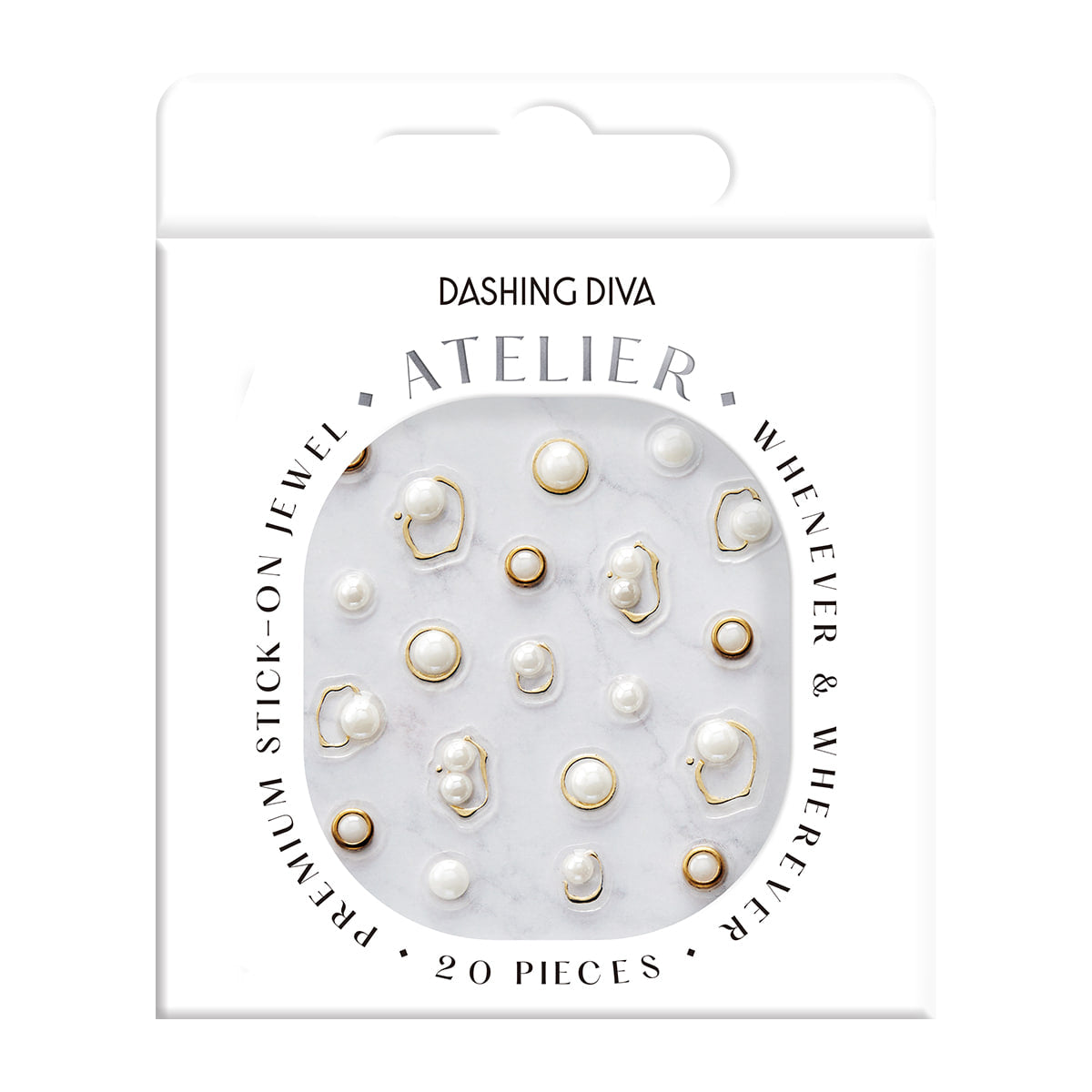 [NAIL ART DECO] ATELIER - WHITE GRACE