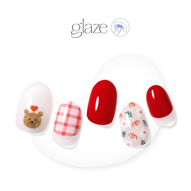 [CAFU EDITION] GLAZE GEL NAIL – BEARS PICNIC