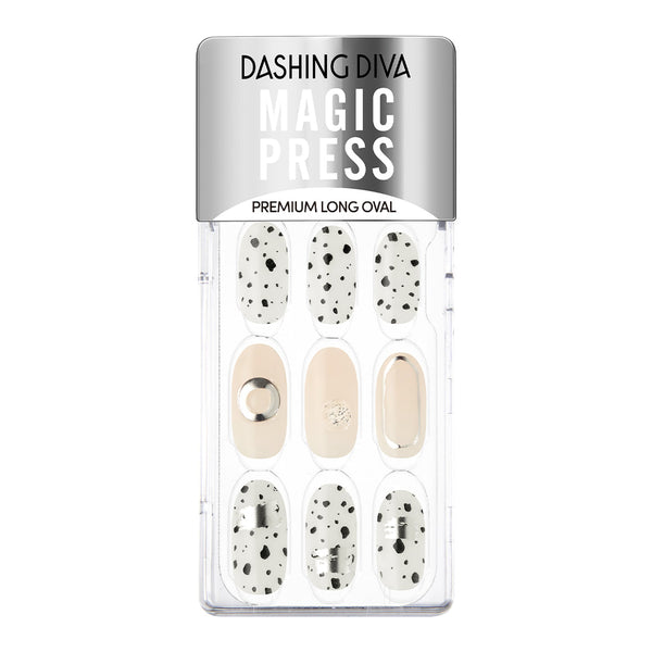 [CRUSH ON YOU] MAGIC PRESS NAIL - DOTTY BLACK