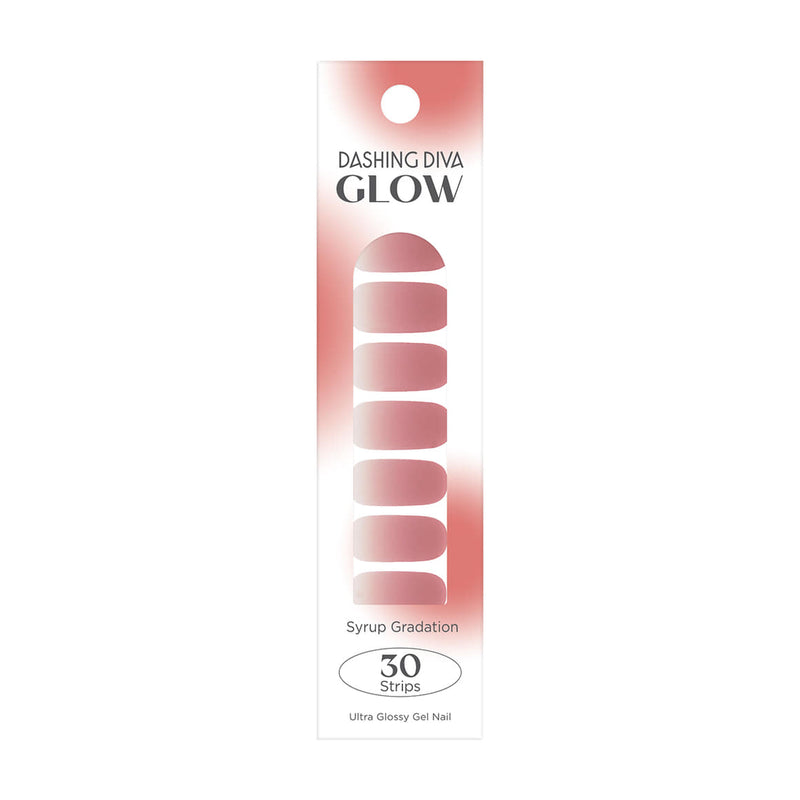 [COLOR & SYRUP] GLOW GEL NAIL – ROSY SYRUB