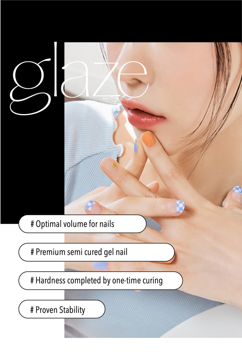 [APRIL COLLECTION] GLAZE GEL NAIL – PEBBLE GREY