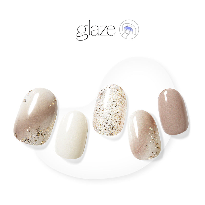 [RAINBOW DROPS] GLAZE GEL NAIL – FOG BEIGE