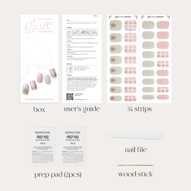 [SANTA IS COMING] GLAZE GEL NAIL – COOKIE