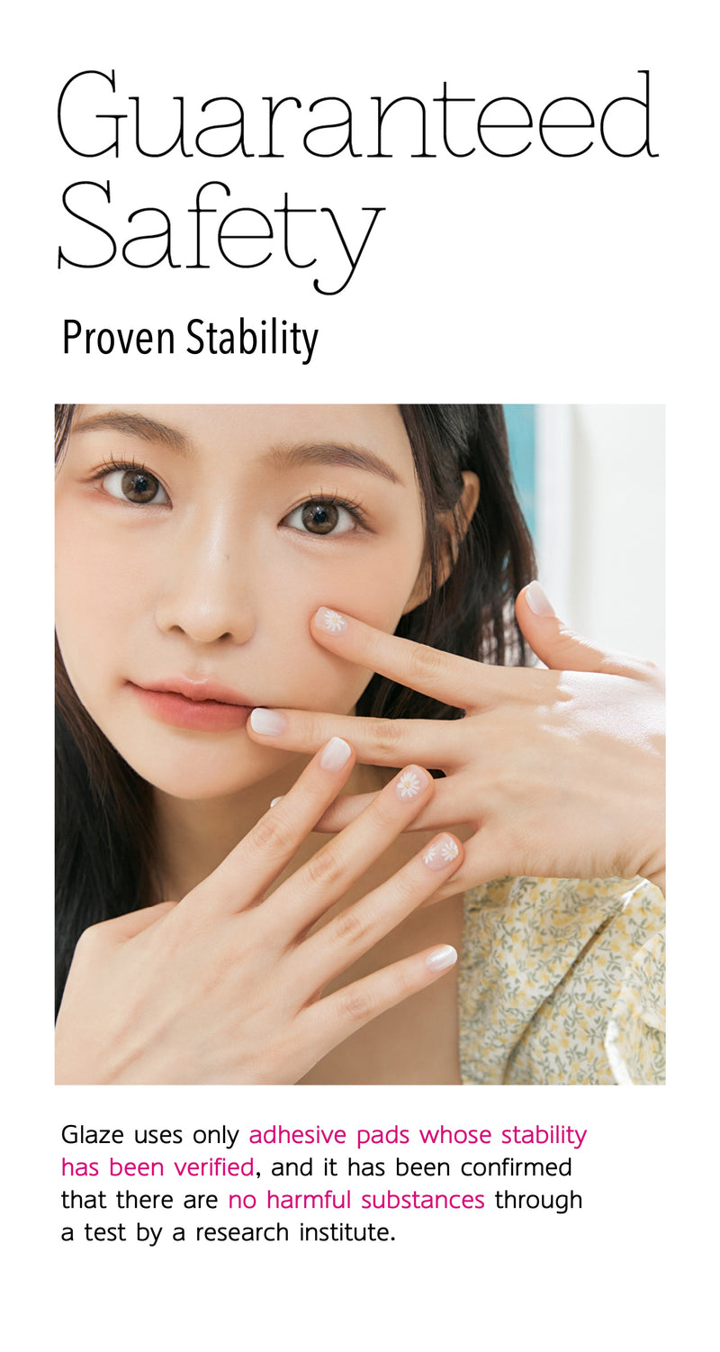 [APRIL COLLECTION] GLAZE GEL NAIL – RED FLOWER