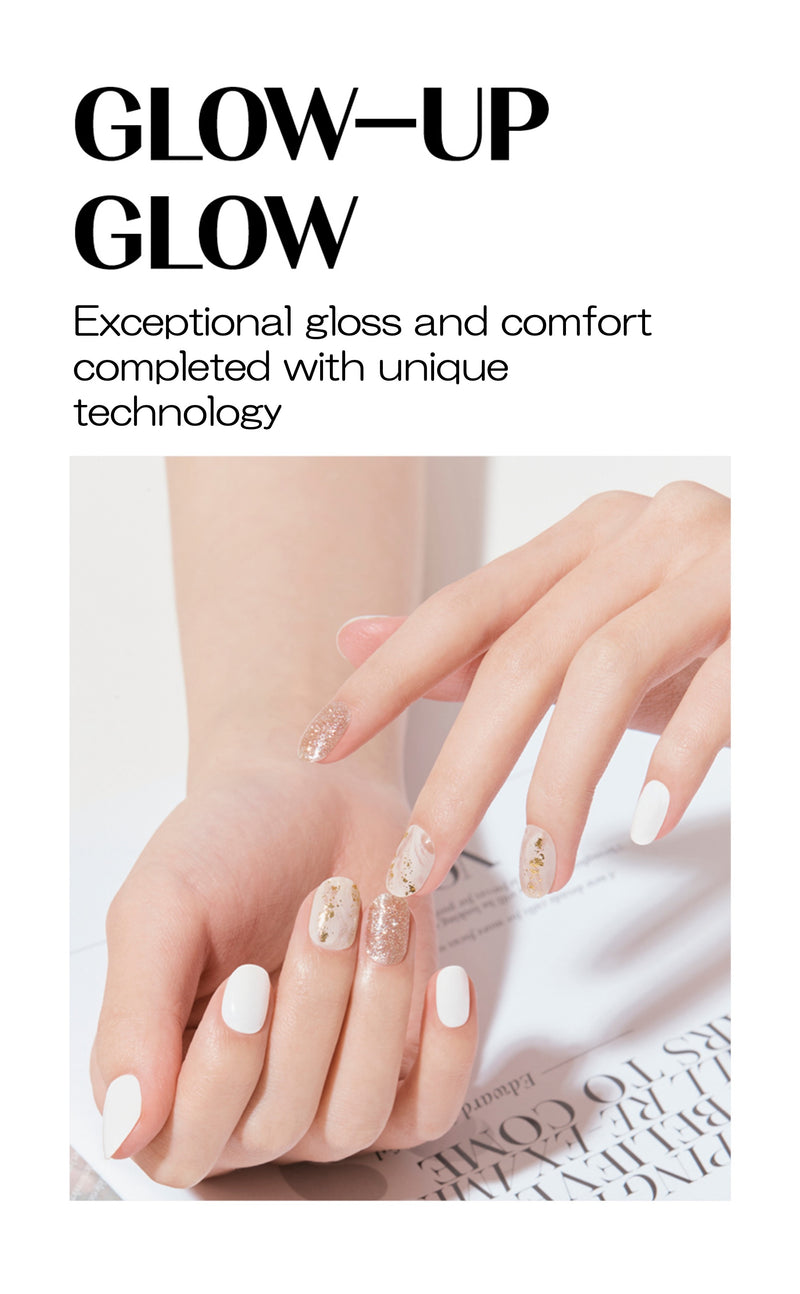 [COLOR & SYRUP] GLOW GEL NAIL – ROSY SYRUB