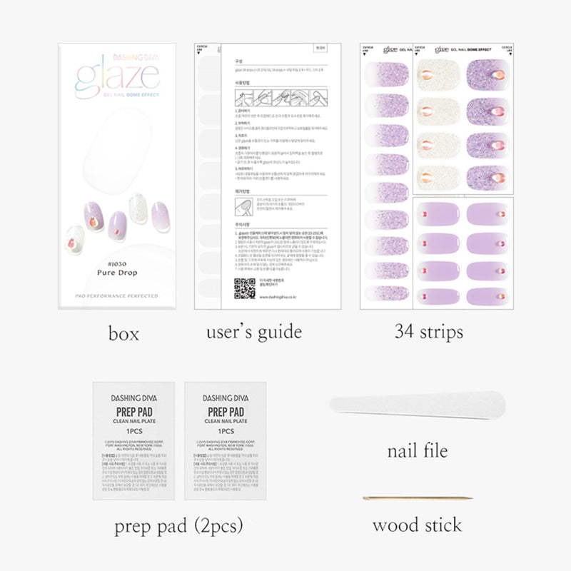 [AURORA JEWEL] GLAZE GEL NAIL – PURE DROP